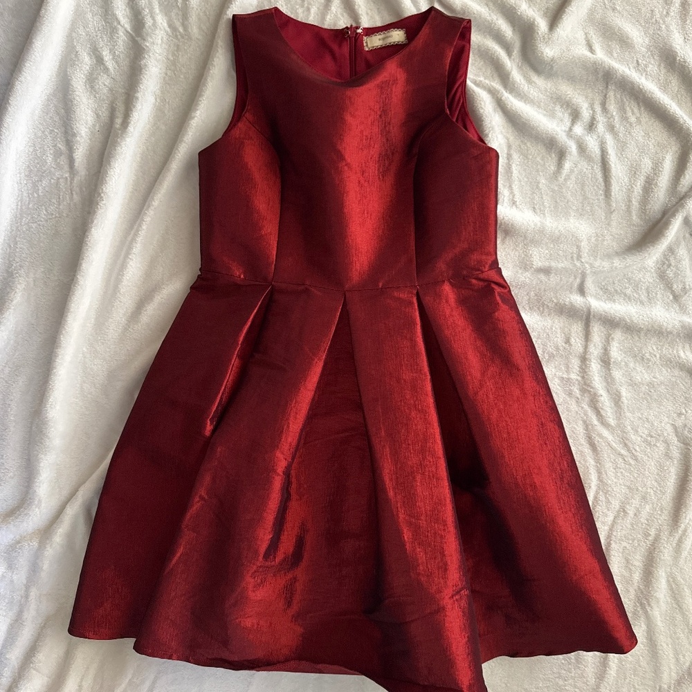 Girls red dress